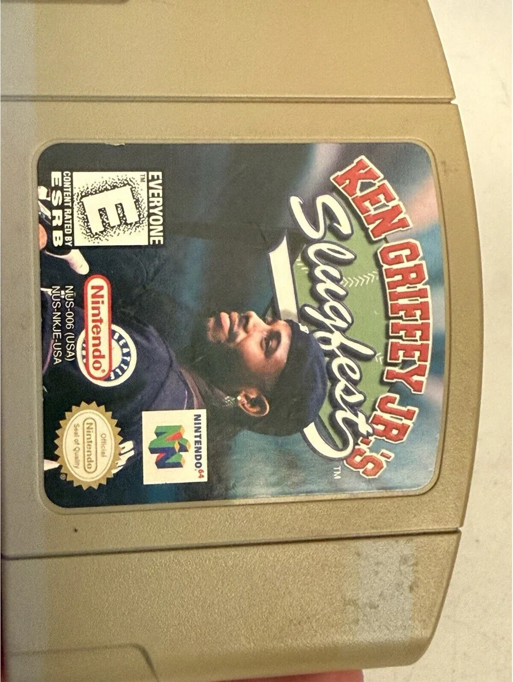 Ken Griffey Jr.'s Slugfest - Nintendo N64  Authentic Video Game Cartridge